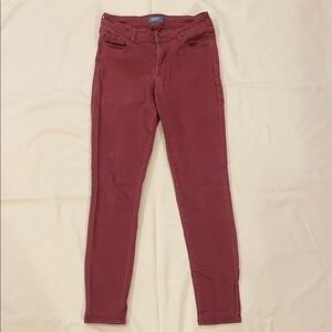 Old Navy Women's Rockstar Mid-Rise Pants in Plum Size 6